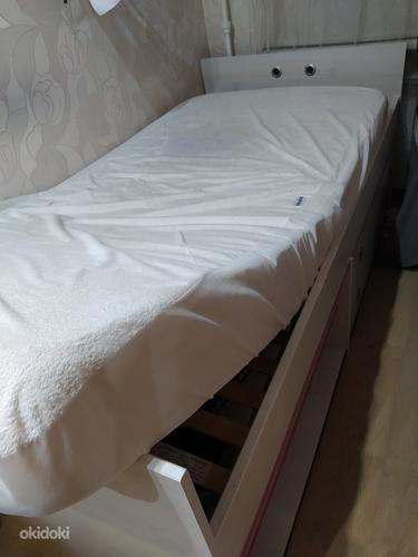 Детская кровать 90х190 + матрас Askona (съемный чехол) (фото #4)