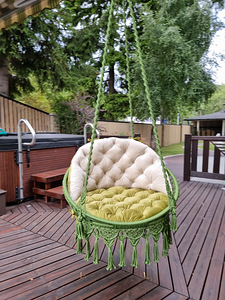 Rippuv kiiktool / Hanging hammock chair (4 foto / 7)