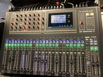 Soundcraft Si Impact digital mixer with case