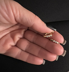 Kuld kõrvarõngad teemantidega EPL Diamond (1 foto / 1)