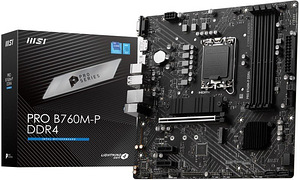 Emaplaat MSI Intel 1700 PRO B760M-P DDR4 (1 foto / 1)