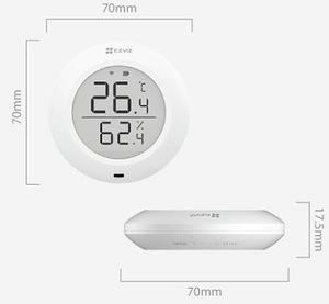 EZVIZ T51C temperatuuri ja niiskuse andur