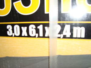 Müüa autotelk 6x3m. Uus (3 foto / 3)