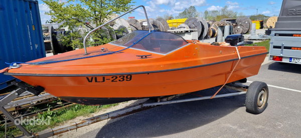 Terhi 400 bs 20hp моторная лодка