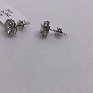 Uus 1.00ct kõrvarõngad teemant-Moissanite Hõbe 925 (2 foto / 3)