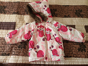 Детский теплый комплект: зимняя куртка и штаны Huppa