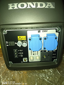 Honda EU20i (EU22i) Invertergeneraator 2000W UUS! (4 foto / 5)