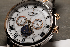 Citizen Moon Phase Eco-Drive чек, бокс! (1 фото из 6)