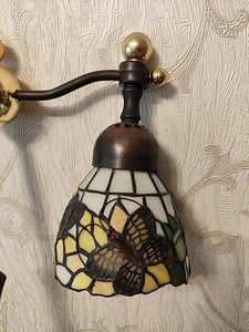 Tiffany stiilis lamp 1983 a (2 foto / 2)