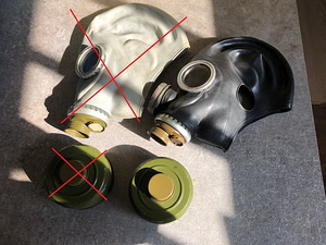 Gaasimask veneaegne 1tk (1 foto / 1)