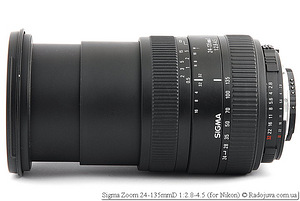 Sigma Zoom 24 -135 / D 1:2.8 - 4.5 (Nikon) (2 foto / 3)