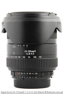 Sigma Zoom 24 -135 / D 1:2.8 - 4.5 (Nikon) (3 foto / 3)