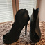 Женские сапоги черные, №40 (фото #1)