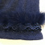 Женские перчатки синие, S-M (фото #2)