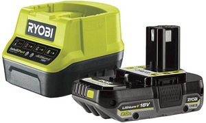 С ГАРАНТИЕЙ НОВЫЙ АККУМУЛЯТОР И ЗАРЯДНОЕ УСТРОЙСТВО RYOBI 2a (1 фото из 1)
