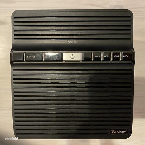 Synology NAS storage tower DS416J + 8TB WD Red HDD (фото #1)