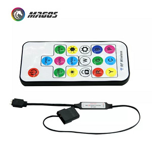 Coolmoon ARGB M.2 2280 SSD heatsink + MOLEX RGB controller (4 foto / 5)
