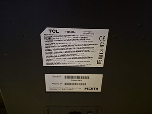 TCL 40” Full HD teler – heas korras (3 foto / 5)