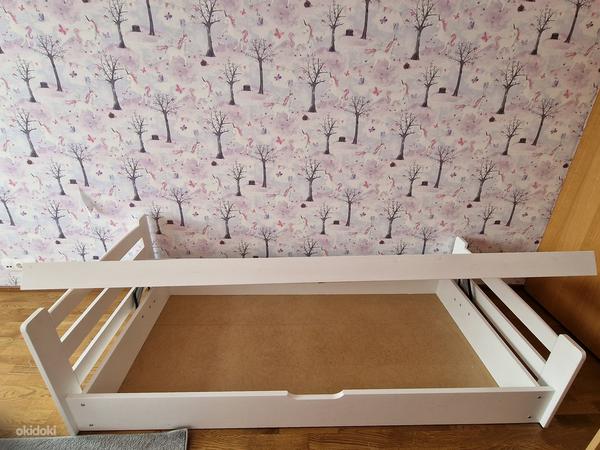 Деревянная детская кровать 90x200 (фото #2)
