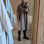 MKI Miyuki Zoku Мужское шерстяное пальто оверсайз (фото #3)