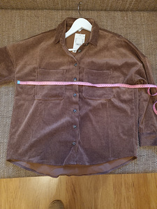 Uus Naiste särk sametist, r 36 mudel Oversize (5 foto / 5)