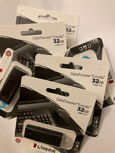 32GB USB 3.2 3.1 3.0 2.0 KINGSTON Black+White uus (2 foto / 6)