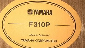 Yamaha гитара F310P (3 фото из 3)
