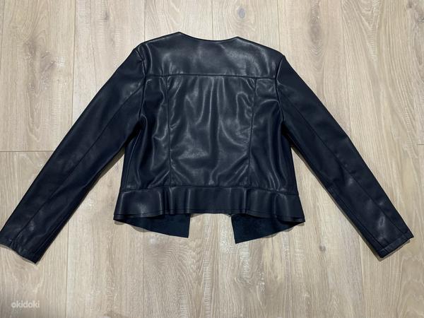 Zara куртка из искусственной кожи (фото #2)