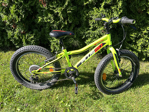 Laste mägijalgratas Aurelia MTB Plus 20", kollane (2 foto / 5)