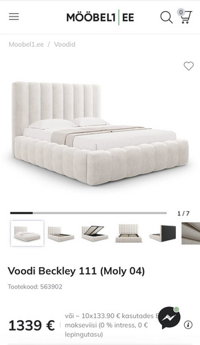 Кровать Beckley 180x220