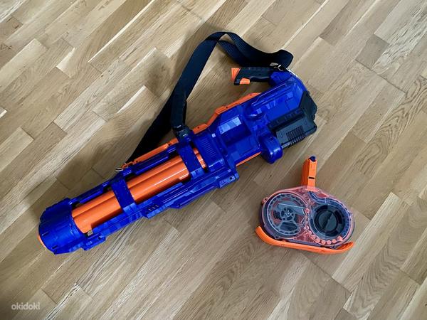 Бластер Nerf N-Strike Elite Titan CS-50 Minigun E2865 Нёрф Элит Титан Миниган