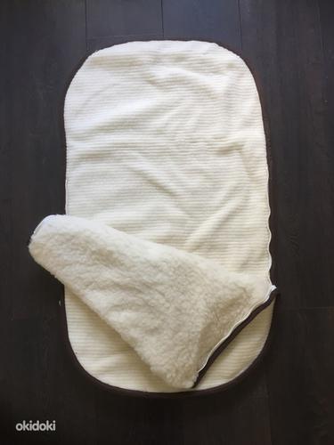 Новый шерстяной спальный мешок для малышей 80х50 (фото #2)