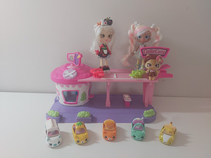 Mänguasjade kollektsioon "Shopkins" + 3 nukku + 5 autot (4) (2 foto / 2)