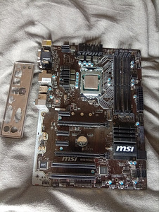 Intel core i7-6700 + msi b150 pc mate (1 foto / 2)