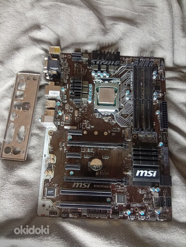 Intel core i7-6700 + msi b150 pc mate