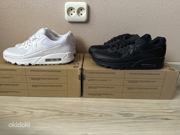 Nike air max 90 white, black