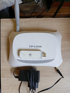 3g Router TP-Link + 3g modem Huawei (1 foto / 3)