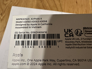 Apple AirPods 4 (3 фото из 3)