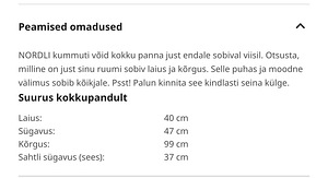 Kummut NORDLI IKEA 40x99 (8 foto / 9)