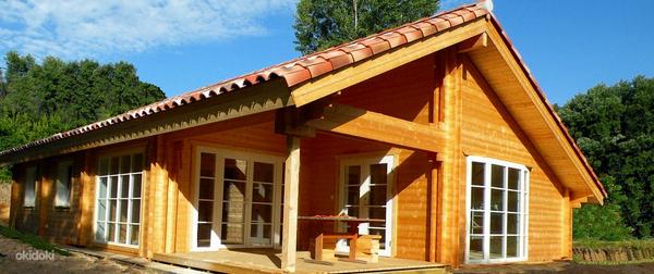 Palkmaja, puitmaja, elumaja, saun "Luise114" log house (foto #2)
