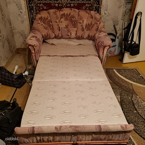 Диван-кровать 140×90 ТРАНСПОРТ ДО ПОДЬЕЗДА (2 фото из 3)