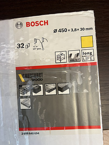 BOSCH 450/3.8/30mm TAMO165mm*20mm/16mm,Husqvarna Vari-Grind (4 foto / 8)