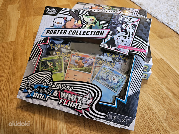 Pokemon Black Bolt & White Flare: Unova Poster Collection