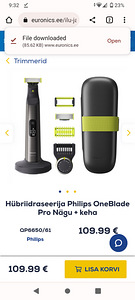 Oneblade pro nägu ja keha (1 foto / 3)