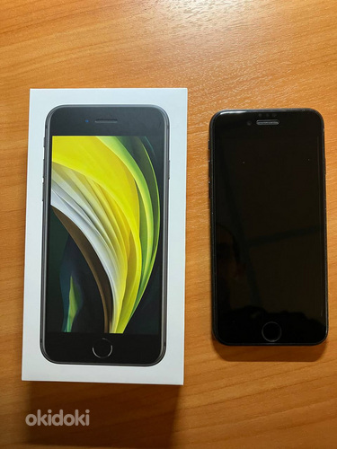 iPhone SE (2020), 64GB, Black.