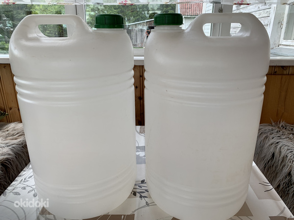 Kanister 25L,valge(vedelatele toiduainetele).