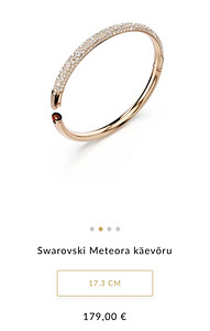 Swarovski Meteora käevõru (2 foto / 7)