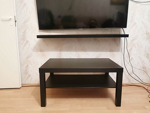 Kohvilaud Ikea Lack + seinariiul (2 foto / 3)