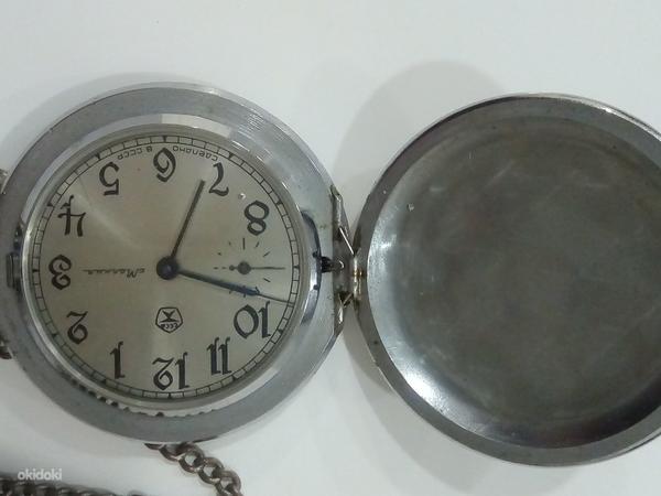 Карманные советские часы Молния (фото #2)