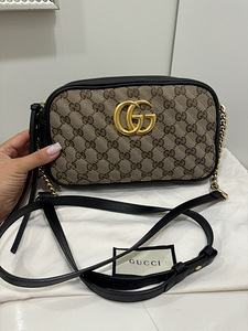 Gucci GG Canvas Marmont bag. Originaal!